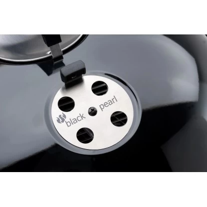 Landmann Holzkohle-Kugelgrill Black Pearl Schwarz 4 Landmann Holzkohle-Kugelgrill Black Pearl Schwarz – Bild 2