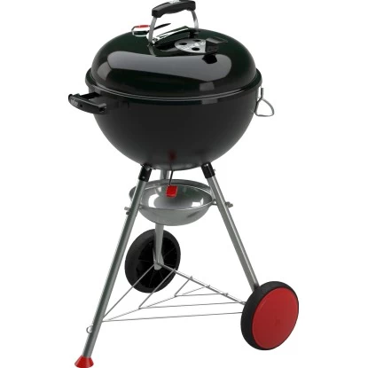 Weber Holzkohle-Kugelgrill Kettle Plus Ø 47 Cm Schwarz-Rot 3 Weber Holzkohle-Kugelgrill Kettle Plus Ø 47 Cm Schwarz-Rot