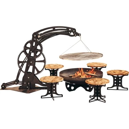 Ferrum Art Design Feuerstelle Industrie Blank 3 Ferrum Art Design Feuerstelle Industrie Blank