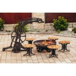 Ferrum Art Design Feuerstelle Industrie Blank 16 Ferrum Art Design Feuerstelle Industrie Blank -Grillplatz Im Freien 1310143 3