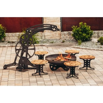 Ferrum Art Design Feuerstelle Industrie Blank 6 Ferrum Art Design Feuerstelle Industrie Blank – Bild 4