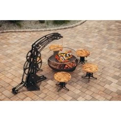 Ferrum Art Design Feuerstelle Industrie Blank 17 Ferrum Art Design Feuerstelle Industrie Blank -Grillplatz Im Freien 1310143 4