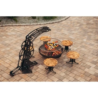 Ferrum Art Design Feuerstelle Industrie Blank 7 Ferrum Art Design Feuerstelle Industrie Blank – Bild 5