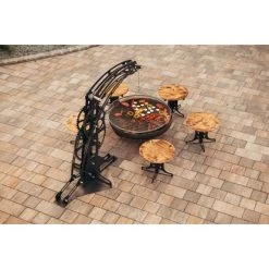 Ferrum Art Design Feuerstelle Industrie Blank 19 Ferrum Art Design Feuerstelle Industrie Blank -Grillplatz Im Freien 1310143 6