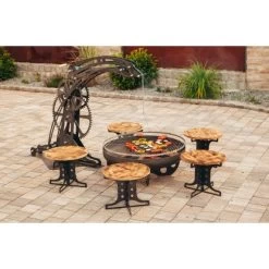 Ferrum Art Design Feuerstelle Industrie Blank 20 Ferrum Art Design Feuerstelle Industrie Blank -Grillplatz Im Freien 1310143 7