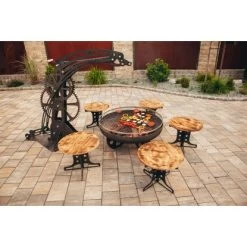 Ferrum Art Design Feuerstelle Industrie Blank 21 Ferrum Art Design Feuerstelle Industrie Blank -Grillplatz Im Freien 1310143 8