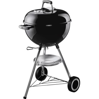 Weber Holzkohle-Kugelgrill Classic Kettle Ø 47 Cm Schwarz 2 Weber Holzkohle-Kugelgrill Classic Kettle Ø 47 Cm Schwarz