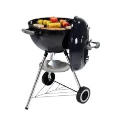 Weber Holzkohle-Kugelgrill Classic Kettle Ø 47 Cm Schwarz 14 Weber Holzkohle-Kugelgrill Classic Kettle Ø 47 Cm Schwarz -Grillplatz Im Freien 1523778 A01