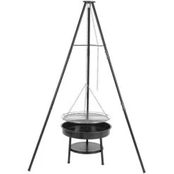 Tepro Schwenkgrill Cary Ca. Ø 46,5 Cm Schwarz