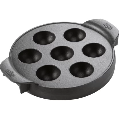 Weber Gourmet BBQ System Ebelskiver Einsatz 3 Weber Gourmet BBQ System Ebelskiver Einsatz