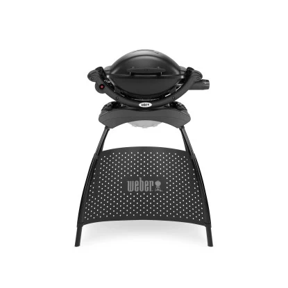 Weber Gasgrill Q 1000 Stand Mit 1 Brenner Und Aromaschienen Schwarz 5 Weber Gasgrill Q 1000 Stand Mit 1 Brenner Und Aromaschienen Schwarz – Bild 3