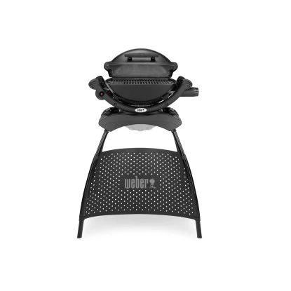 Weber Gasgrill Q 1000 Stand Mit 1 Brenner Und Aromaschienen Schwarz 6 Weber Gasgrill Q 1000 Stand Mit 1 Brenner Und Aromaschienen Schwarz – Bild 4