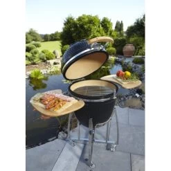 Buschbeck Keramik-Ofen Kamado Schwarz -Grillplatz Im Freien 294942 4224 7