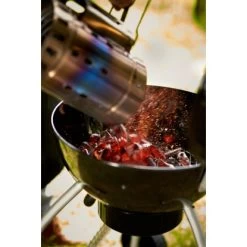 Rösle Holzkohle-Kugelgrill No.1 Belly F50 Mit Deckel-Scharnier Ø 50 Cm -Grillplatz Im Freien 302902 2259 003