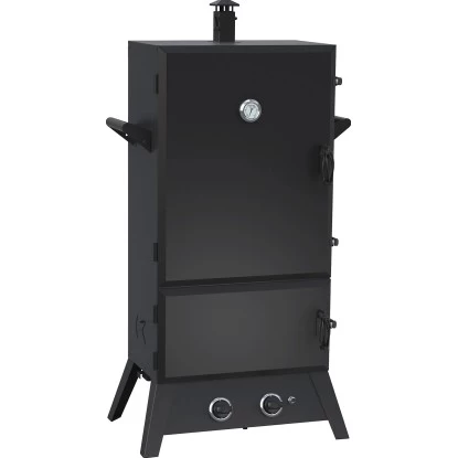 El Fuego Gas-Smoker Portland XXL 2 Brenner Schwarz 3 El Fuego Gas-Smoker Portland XXL 2 Brenner Schwarz