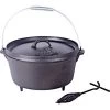 El Fuego Dutch Oven 5,5 L Schwarz Inkl. Deckelheber Und Transportbügel 1 El Fuego Dutch Oven 5,5 L Schwarz Inkl. Deckelheber Und Transportbügel -Grillplatz Im Freien 327813 2240 dutchoven564 1