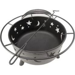 Landmann Feuerkorb Stars & Moon Schwarz -Grillplatz Im Freien 349705 2790 2