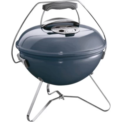 Weber Holzkohle-Kugelgrill Smokey Joe Premium Ø 37 Cm Slate Blue 3 Weber Holzkohle-Kugelgrill Smokey Joe Premium Ø 37 Cm Slate Blue
