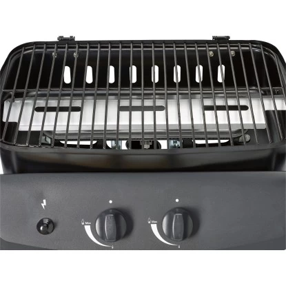 Gasgrill Mit 2 Brennern Und Seitentischen 4 Gasgrill Mit 2 Brennern Und Seitentischen – Bild 2