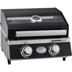 Rösle Gasgrill BBQ-Portable Videro G2-P 50 Mbar Schwarz