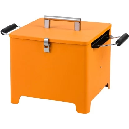 Tepro Holzkohlegrill Chill & Grill Cube Orange 31,5 X 31,5 Cm 3 Tepro Holzkohlegrill Chill & Grill Cube Orange 31,5 X 31,5 Cm