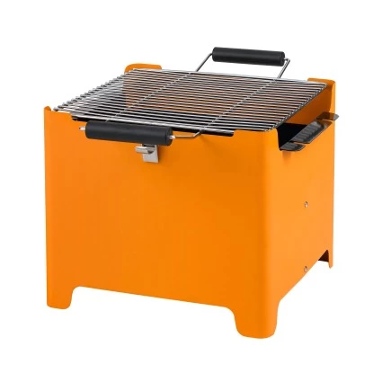 Tepro Holzkohlegrill Chill & Grill Cube Orange 31,5 X 31,5 Cm 4 Tepro Holzkohlegrill Chill & Grill Cube Orange 31,5 X 31,5 Cm – Bild 2