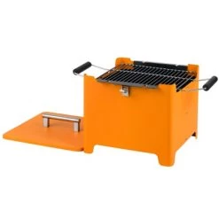 Tepro Holzkohlegrill Chill & Grill Cube Orange 31,5 X 31,5 Cm 16 Tepro Holzkohlegrill Chill & Grill Cube Orange 31,5 X 31,5 Cm -Grillplatz Im Freien 660793 2400 Cube 07