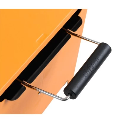 Tepro Holzkohlegrill Chill & Grill Cube Orange 31,5 X 31,5 Cm 10 Tepro Holzkohlegrill Chill & Grill Cube Orange 31,5 X 31,5 Cm – Bild 8