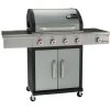 Landmann Gasgrill Triton PTS 4.1 Mit 4 Brennern & Seitenbrenner Silber -Grillplatz Im Freien 7427 12960 triton pts 41 1