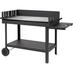 Tepro Atlanta-Holzkohlen Grillwagen Schwarz 7 Tepro Atlanta-Holzkohlen Grillwagen Schwarz -Grillplatz Im Freien 769354 2400 03