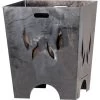 SIENA GARDEN Feuerkorb FLAMIA, Stahl Anthrazit -Grillplatz Im Freien 787389 1346 02
