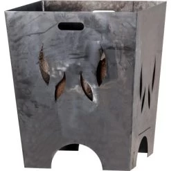 SIENA GARDEN Feuerkorb FLAMIA, Stahl Anthrazit