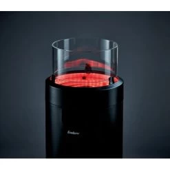 Enders® Feuerstelle Nova LED M Black-Chrome -Grillplatz Im Freien 831231 3795 5600 4