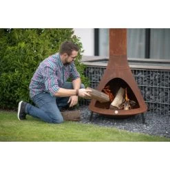 Westmann Feuerstelle Inkl. Rauchablass Rost -Grillplatz Im Freien 8346561 1741 WMLG900R 02