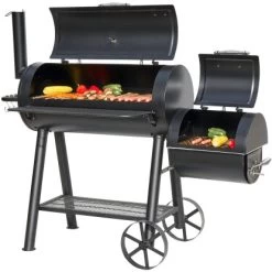 El Fuego Holzkohlegrill/Smoker Buffalo Ca. 155 X 132 X 78 Cm -Grillplatz Im Freien 839363 2240 BUFFALO 3