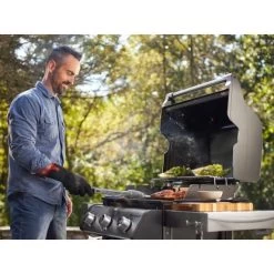 Weber Gasgrill Spirit E-325 GBS Mit 3 Brennern Und Seitenbrenner Schwarz -Grillplatz Im Freien 8795825 A02