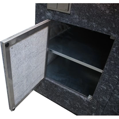 Häusler Outdoor-Küche Azul Noche 180x60x110 Cm Barplatte VA-Stützen Beleuchtung 13 Häusler Outdoor-Küche Azul Noche 180x60x110 Cm Barplatte VA-Stützen Beleuchtung – Bild 11