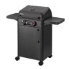 Enders Elektrogrill EFlow Pro 2 Turbo Shadow 3 KW Mattschwarz -Grillplatz Im Freien dow seitlich Schatten S 01 1