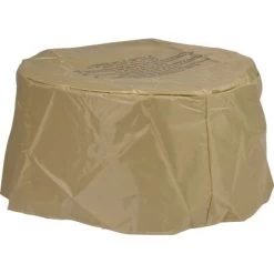 Dobar Outdoor-Feuerschale Mit Gasflamme Calido Ø 60 Cm Grau -Grillplatz Im Freien lavaofengasfeuerstelle 05 1