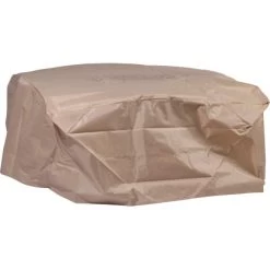 Dobar Outdoor-Feuerschale Mit Gasflamme Lunar Ø 90 Cm Grau -Grillplatz Im Freien lavaofengasfeuerstelle 05