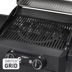 Enders Elektrogrill EFlow Pro 2 Turbo Shadow 3 KW Mattschwarz -Grillplatz Im Freien o 2 Shadow SwitchGrid S 04